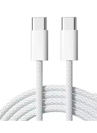 USB C Cable 1M, 60W Braided Power Delivery PD Fast charge Cable USB C to USB C Compatible iPhone 16 Pro/16 Pro Max/16/16 Plus, iPad Pro/mini 6, MacBook Pro/Air, Sam sung S24 Ultra, Huawei P60, etc - pzsku/Z60CBE92022B0B790B664Z/45/_/1723277839/355b1afb-cedb-44da-8c80-9918bbefc922