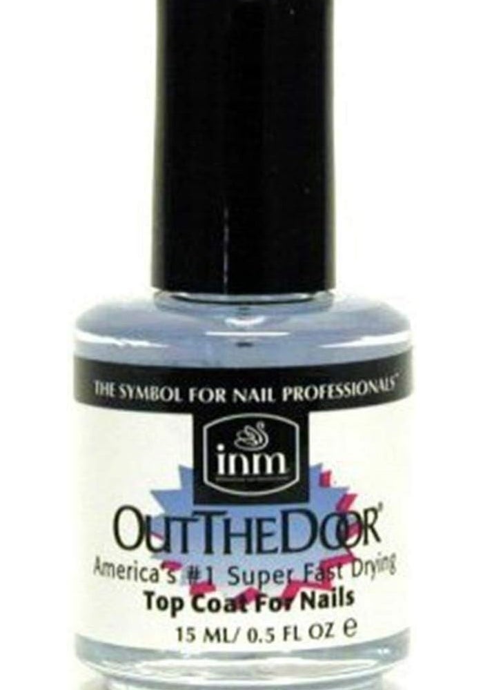 LDREAMAM INM Out The Door Top Coat - Fast Drying Nail Polish, 0.5 Ounce - Image 1