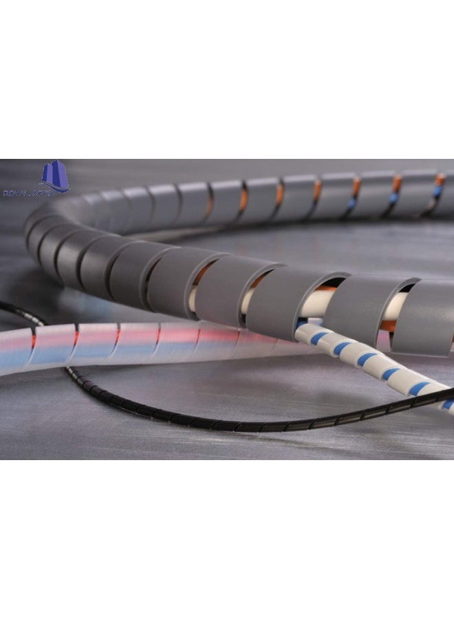 Royal Apex Hd Spiral Wire Wrap Tube Pc Cable Management For Computer Car Wire Cover Sleeve (12 Mm)  - Image 4