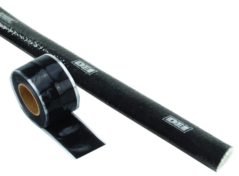 Design Engineering Fire Sleeve and Tape Kit 1" I.D. x 3ft – High-Temperature Heat Protection for Wires, Hoses, Cables, Tubing, and Electrical Components - Image 3
