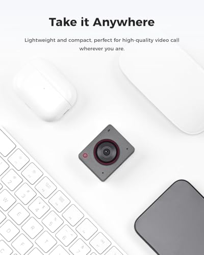 OBSBOT Meet 2 Al-Powered 4K Webcam— Ultra HDR,1080p@60FPS,1/2" CMOS,4X Digital Zoom,Plug&Play,Built-in Dual Mic—Work with Skype, Zoom/ MS_Teams/Google Meet—for Online Call/Meeting/Educate-Grey - Image 3