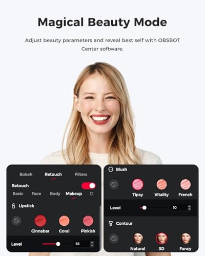 OBSBOT Meet 2 Al-Powered 4K Webcam— Ultra HDR,1080p@60FPS,1/2" CMOS,4X Digital Zoom,Plug&Play,Built-in Dual Mic—Work with Skype, Zoom/ MS_Teams/Google Meet—for Online Call/Meeting/Educate-Grey - Image 4