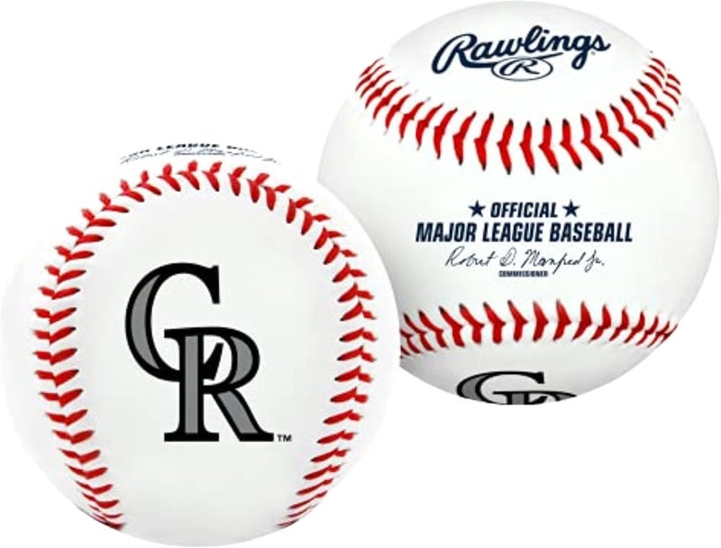 Rawlings | Official 2025 MLB Baseball with Team Logo | All 30 MLB Teams Available - Image 1