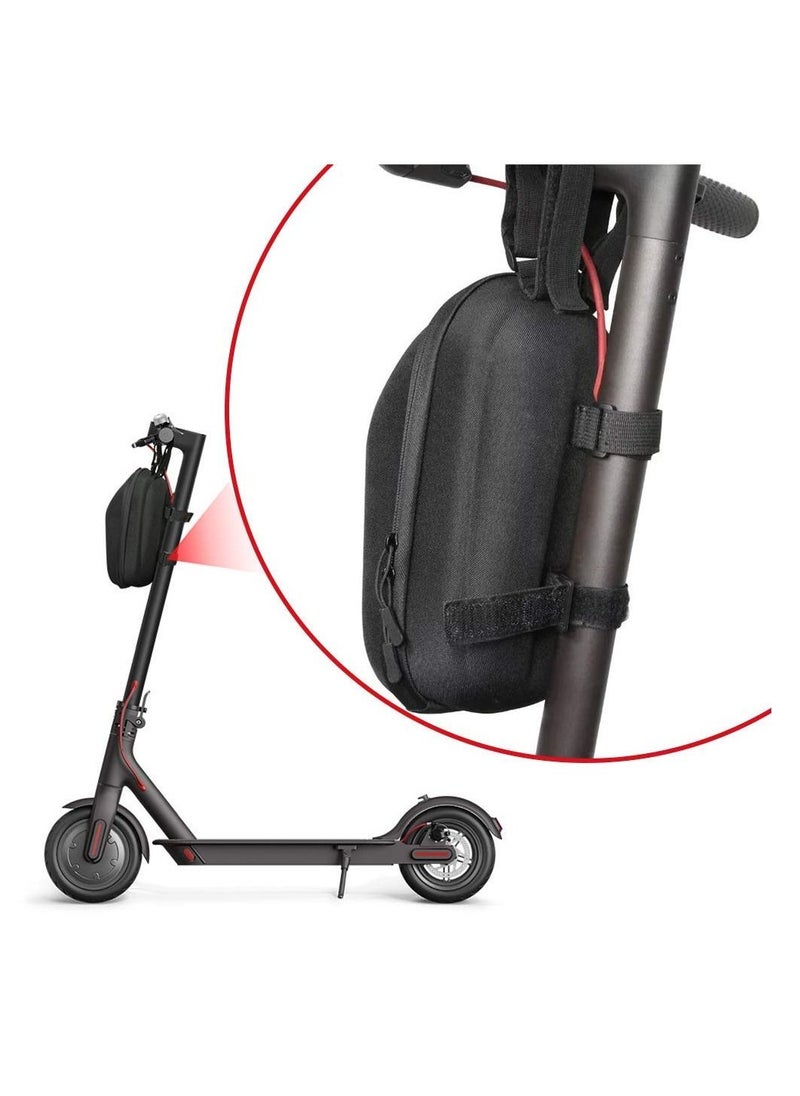 Generic Front Handlebar Bag for Xiaomi Mijia M365 Replacement Head Storage Bag Zipper Up EVA Organizers Storage Hanging Bag  - Image 4