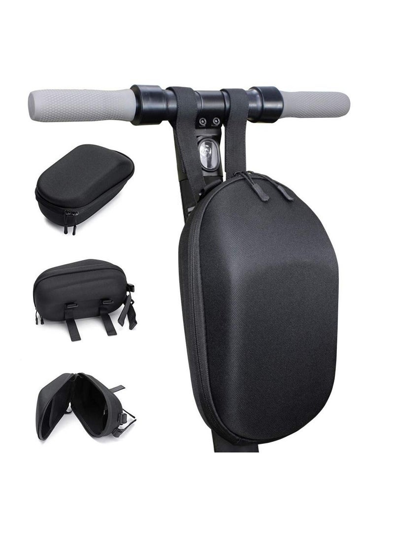Generic Front Handlebar Bag for Xiaomi Mijia M365 Replacement Head Storage Bag Zipper Up EVA Organizers Storage Hanging Bag  - Image 1