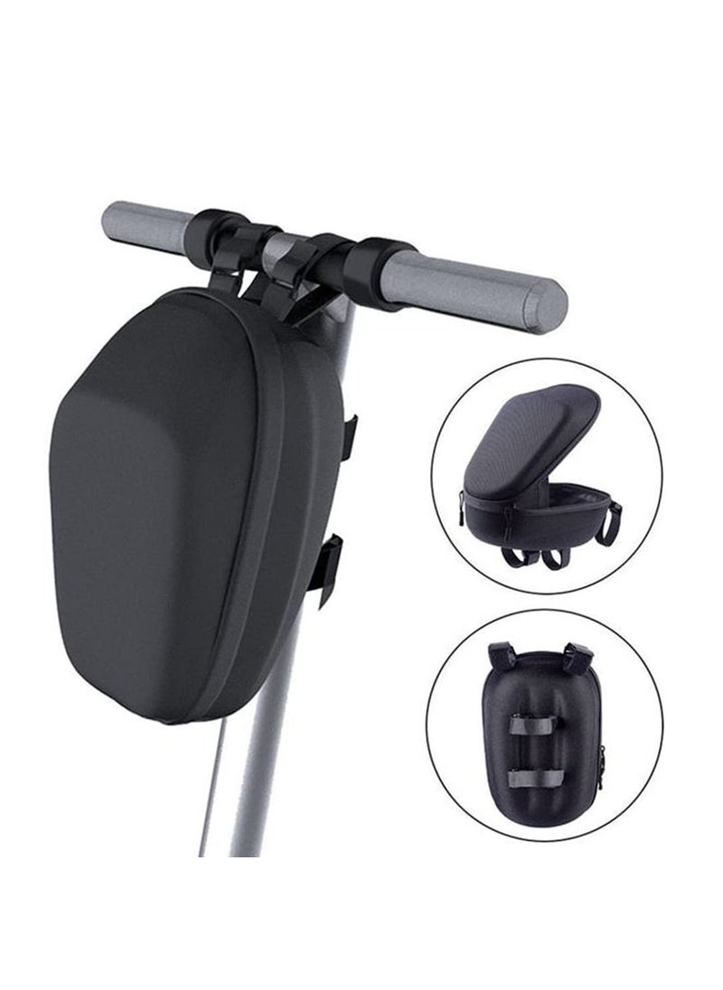 Generic Front Handlebar Bag for Xiaomi Mijia M365 Replacement Head Storage Bag Zipper Up EVA Organizers Storage Hanging Bag  - Image 5