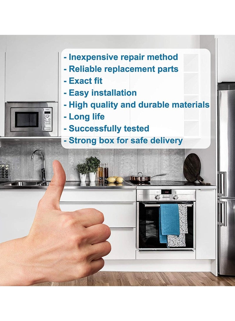 طبق دوار للميكروويف  زجاجي متوفر بقطر 20سم - Image 4