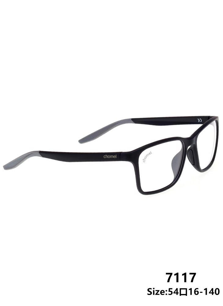 تشوميل إطار نظارات مستطيل الشكل 7117 للرجال والنساء - Image 3