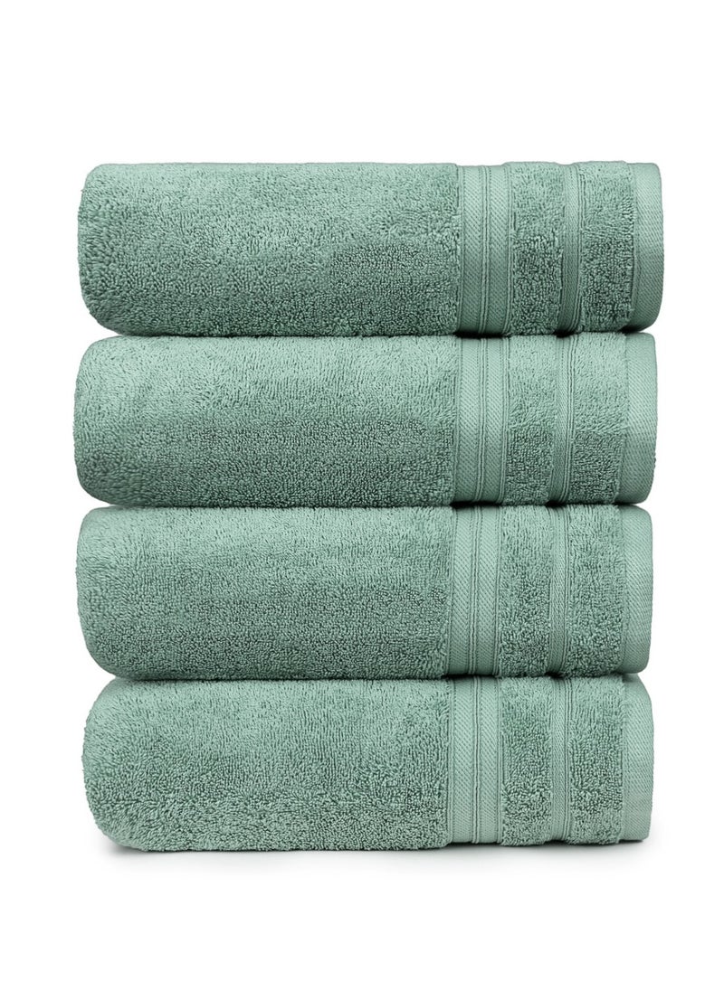 CLEANUP TOWELS - Cleanup Towels Set of 04 Bath Towels. Size 70x130 Cm. Durable Quality With Excellent Color Options Specially Designed To Match Your Washrooms, Homes, Spas And Hotels As You Desire. Well Absorbant Durable Lasts Long. 550 + GSM Guranteed. - Image 1