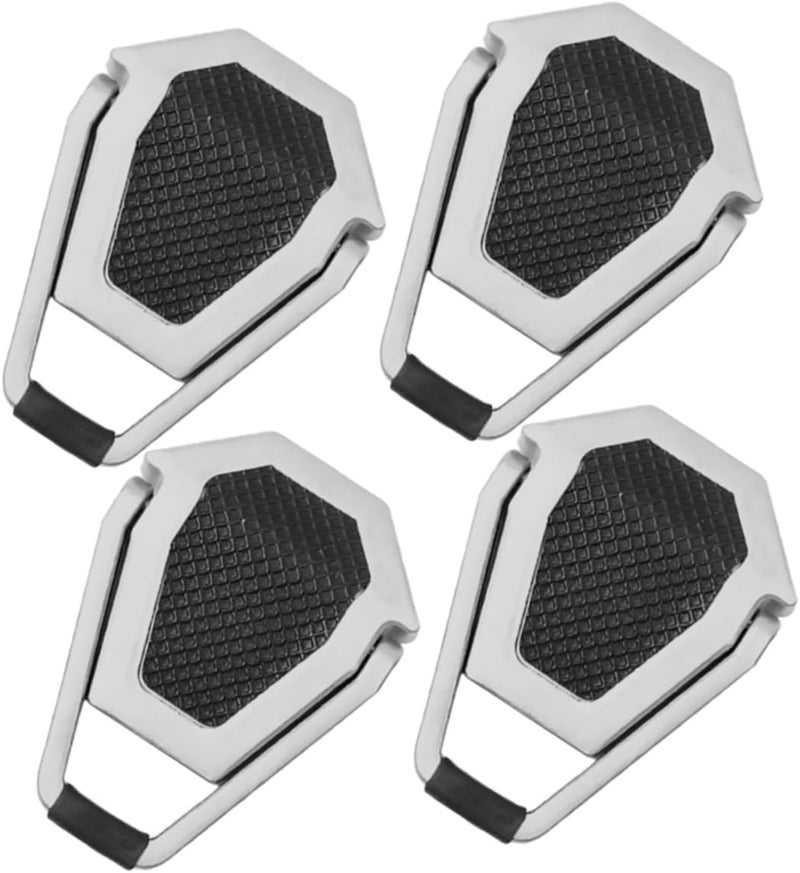 DOITOOL Portable Laptop Stand Riser Aluminum Alloy Cooling Pad Adjustable Height Foldable Design for Desk Use Compatible Notebooks and Tablets - Image 1