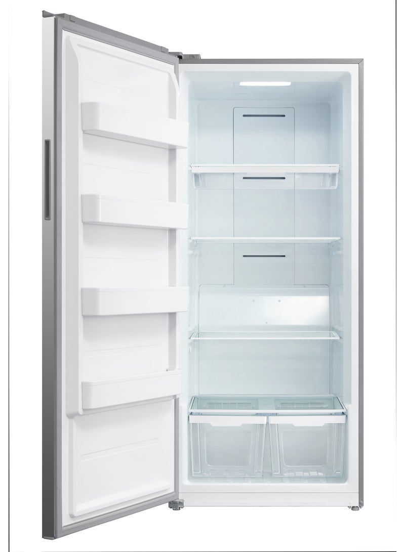 Ugine Upright Freezer Convertible to Refrigerator, 595 L, 21 Cubic Feet, Single Door, Left Door, Steel - UUFMT595SL - Image 2