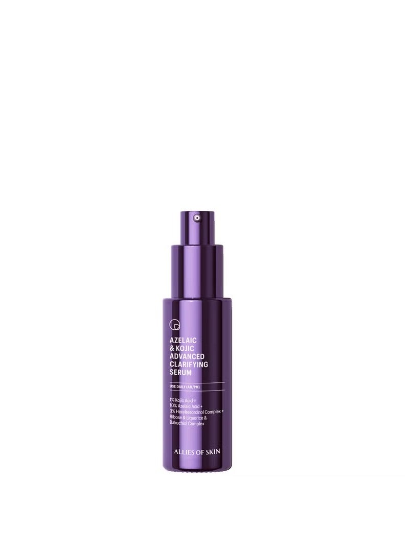 Allies of Skin Azelaic and Kojic Advanced Clarifying Serum 30ml - Image 1