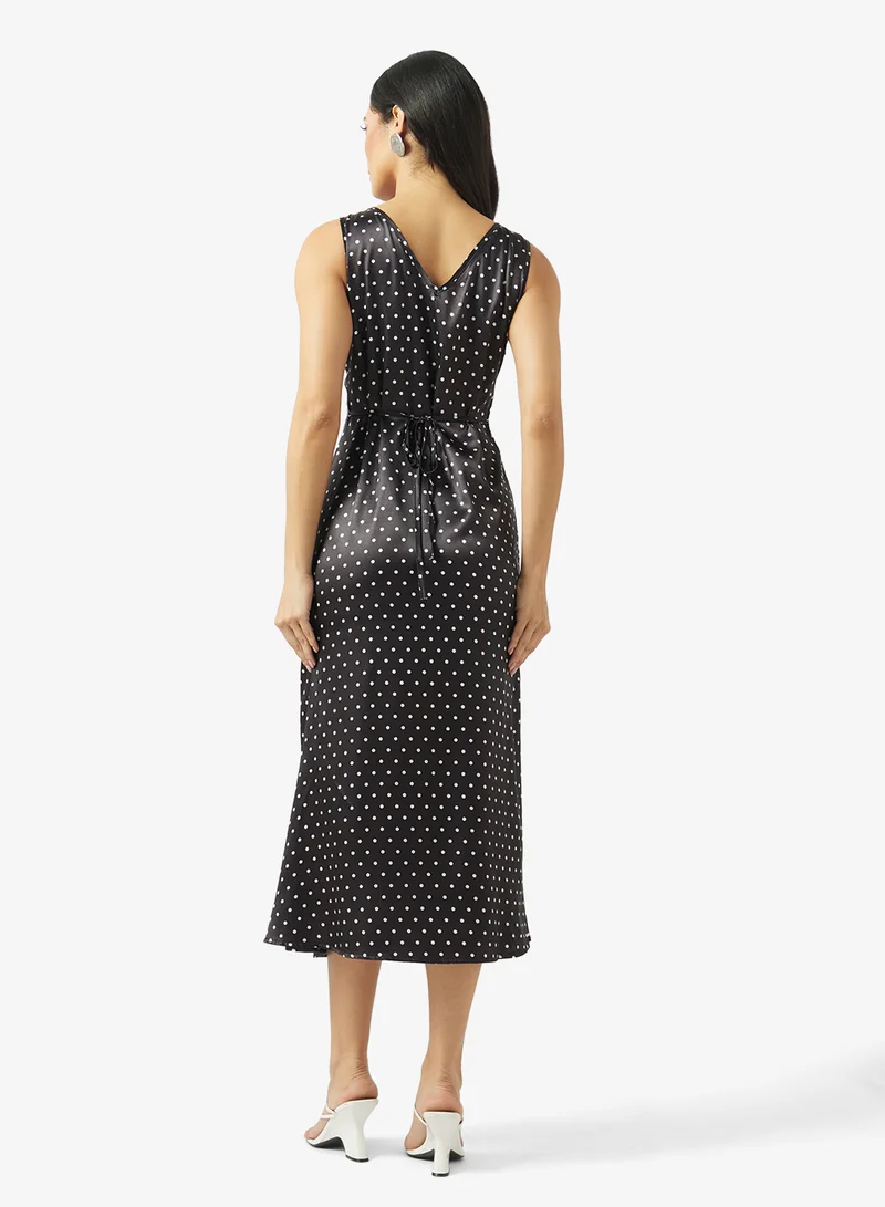 ELLA Polka Print Dress