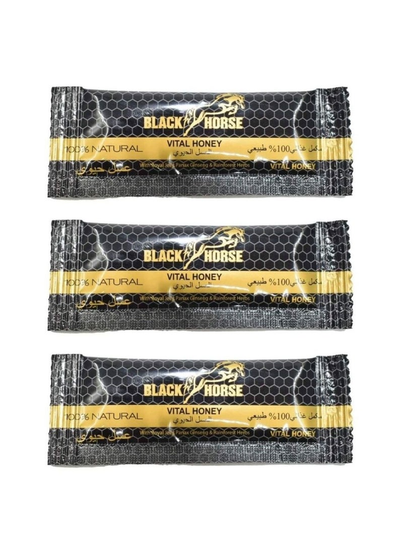 VIP - Black Horse Vital Honey 10 GM X 24 PC - Image 1