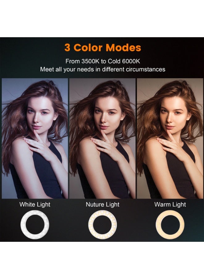 Pikengenus Video Conference Lighting Kit,  Ring Light for Monitor Clip On,for Remote Working, Distance Learning,Zoom Call, Self Broadcasting and Live Streaming, Computer Laptop Video Conferencing. - Image 3