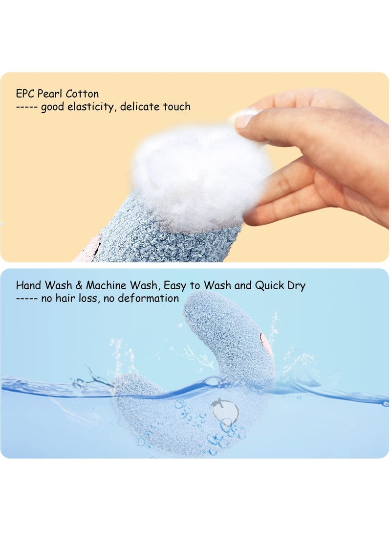 Ultra Soft Cat Pillow - Fluffy U-Shaped Cuddler for Deep Sleep, Joint Relief & Cervical Spine Support, Machine Washable Pet Bed - Image 3