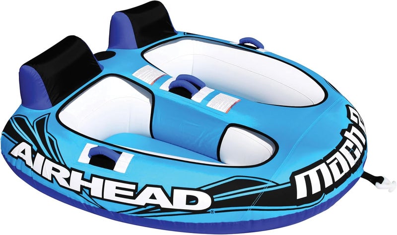 Airhead AHT2M2 MACH 2 Inflatable Double Rider Towable Water Tube - Image 1