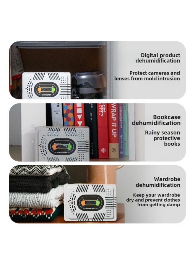 Electronic Regeneration Moisture Absorption Card Charging Line Desiccant Dehumidifier Camera Lens Moisture Box Special Accessories New-Color:Classic Ed01  - Image 5