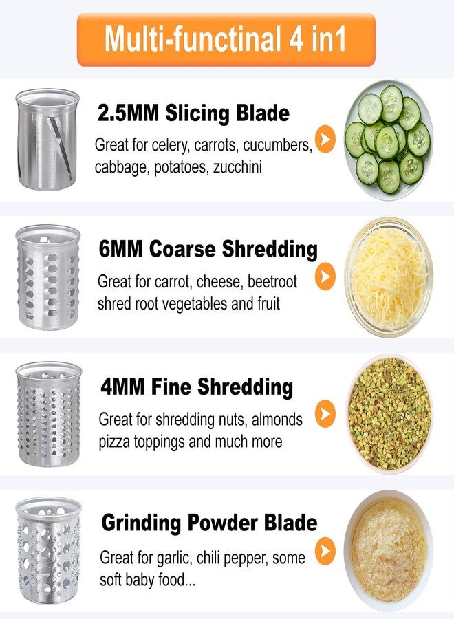 KINGEAGLE Stainless Steel Slicer Shredder Attachments - Image 5