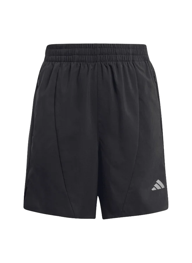 اديداس adidas J Woven Shorts Black Running Shorts 5-6Y