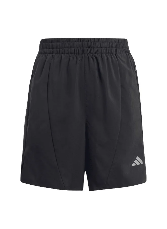 اديداس اوريجينالز adidas J Woven Shorts Black Running Shorts 5-6Y