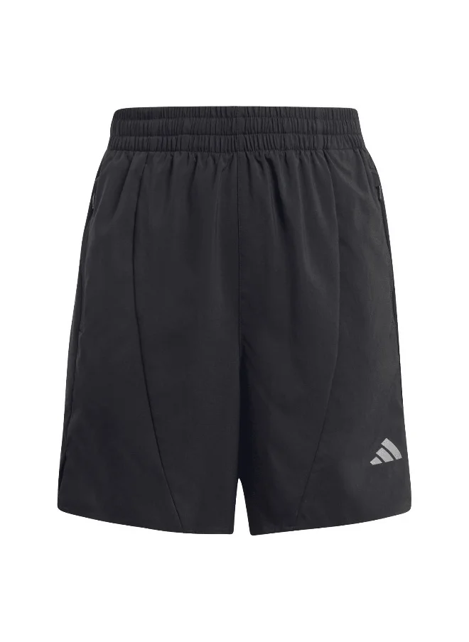 adidas Originals adidas J Woven Shorts Black Running Shorts 5-6Y
