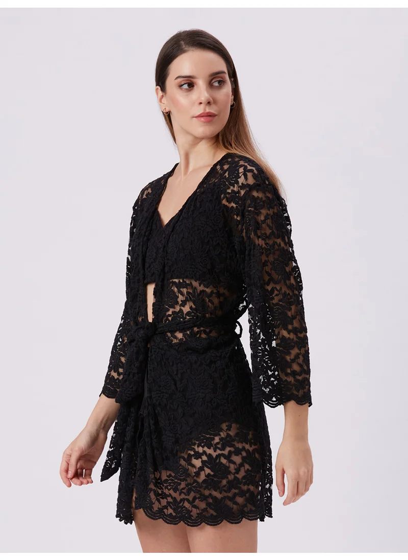 أمارزو Nylon Spandex Robe