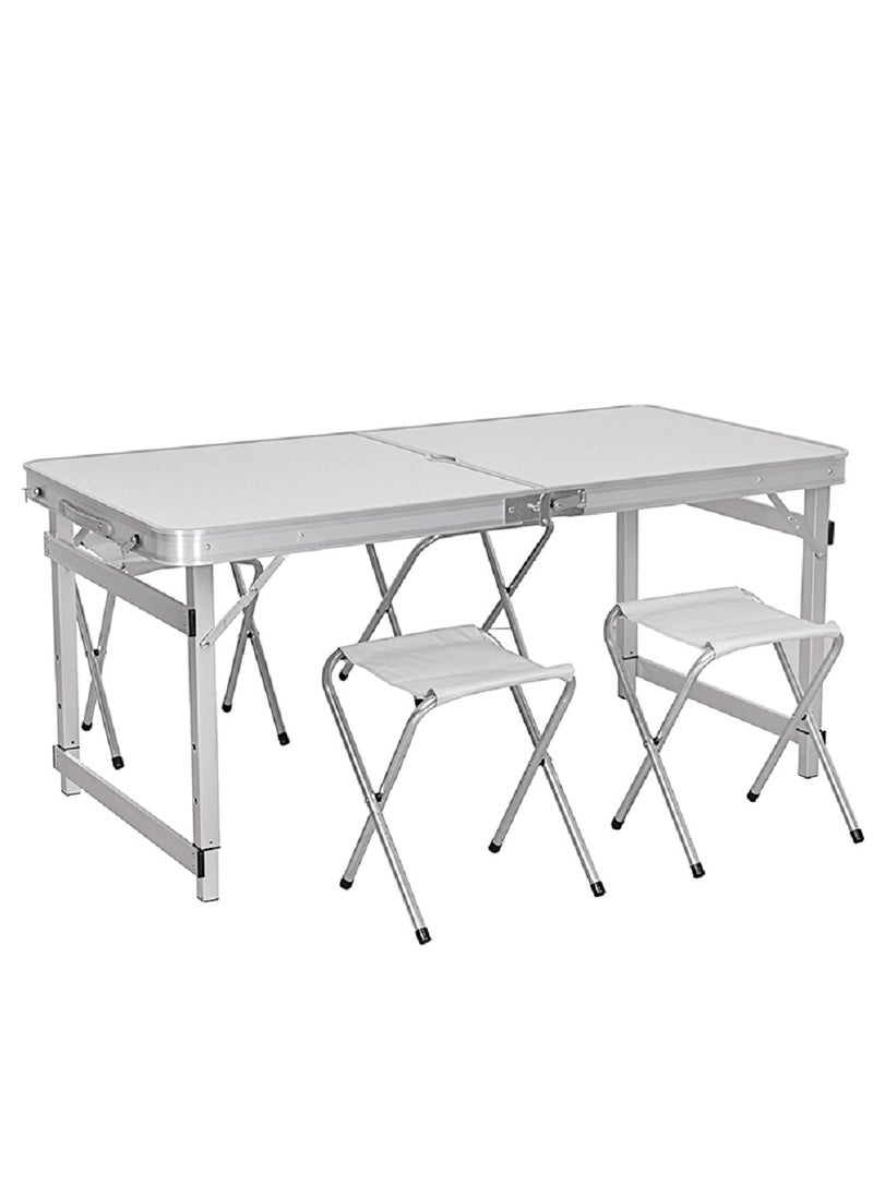 Generic Home Outdoor Patio Table Set, Foldable, Portable  - Image 1