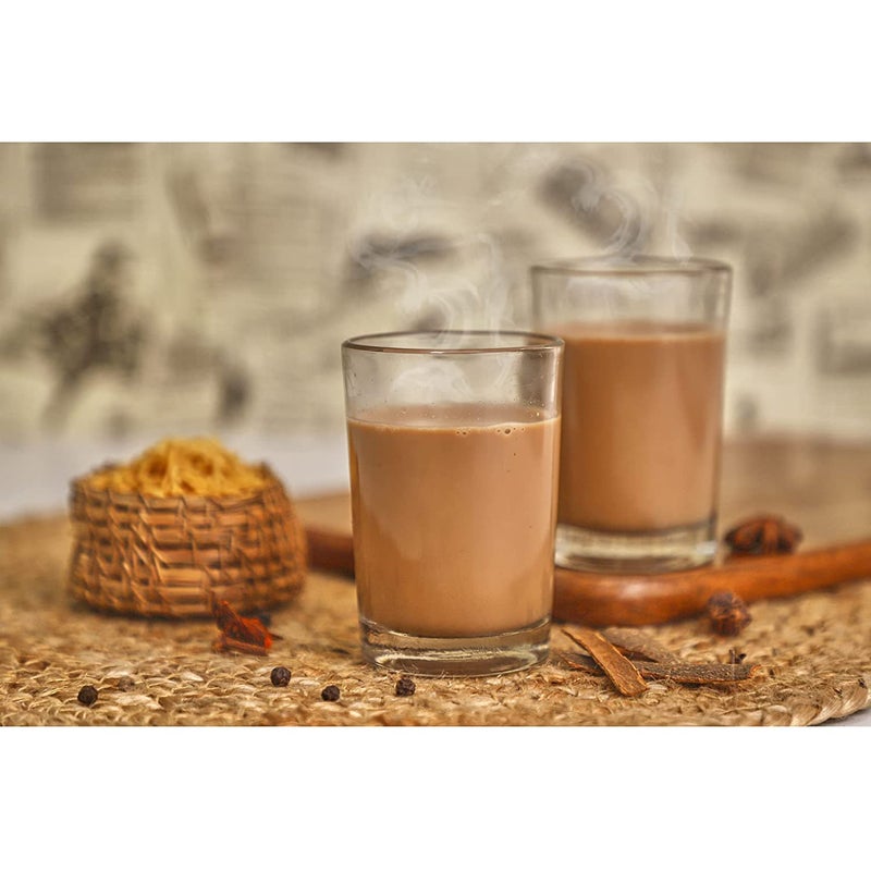 Crocera Plain Chai Glass125 ml Set of 12 PcsCrystal Clear for Serving Juice Coffee Tea - Image 2