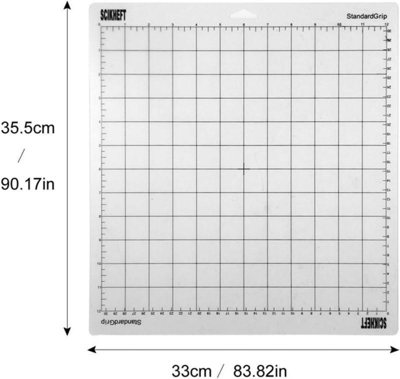 SCIKHEFT 12x12 Inch Cutting Mats for Cricut Maker 4/Explore 4/Maker 3/Explore 3/Explore Air 2 Adhesive Sticky Non-Slip Durable Mat Cut Mats Replacement Accessories - Image 4