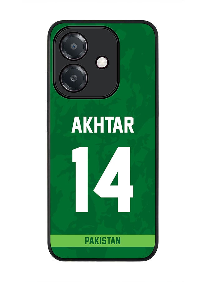 Stylizedd For Oppo A5i Case,Slim fit Camera Protection, Shockproof Thin Phone cover  - Pakistan Shoaib Akhtar, Jersey No 14