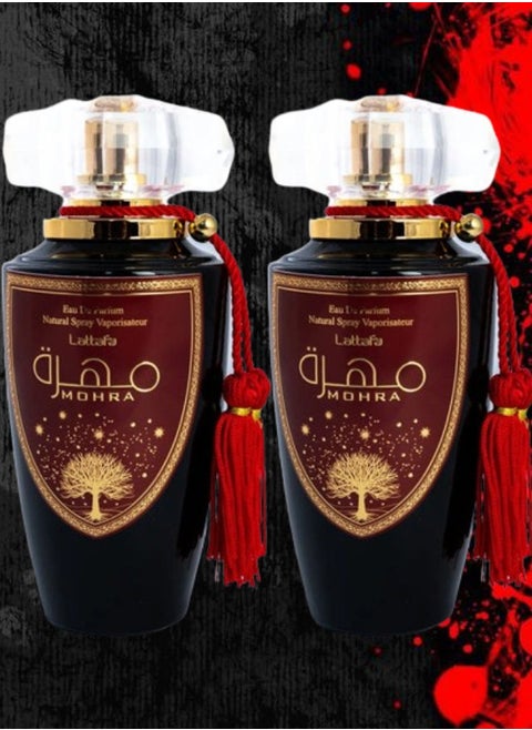 2 Pieces Mohra Lattafa EDP 100M