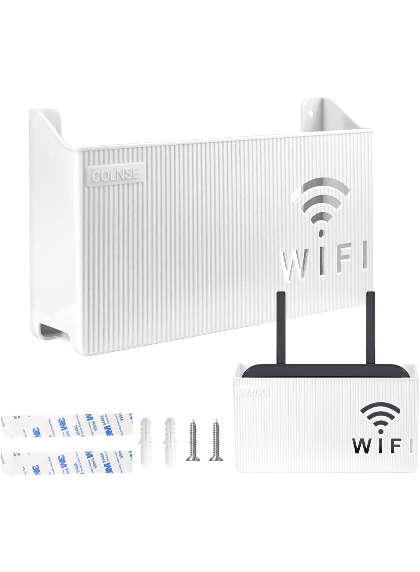جينيريك Generic Wifi Router Storage Box Shelf