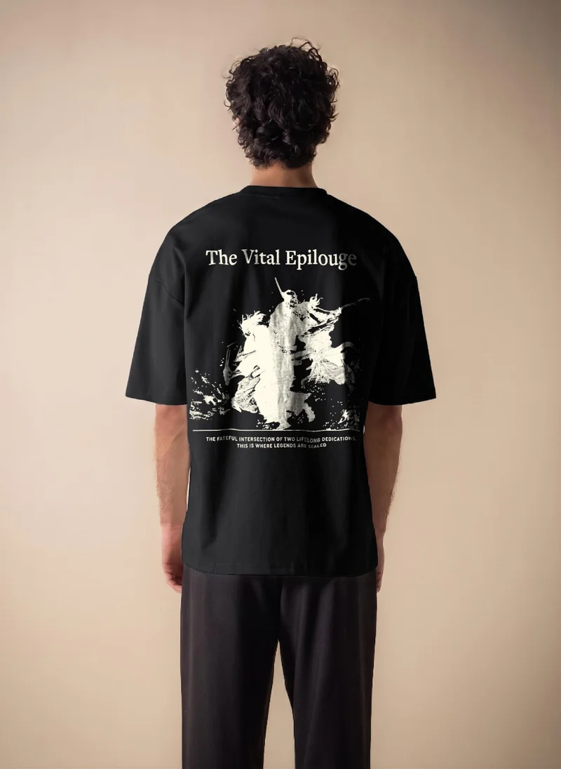 شايبس SAMURAI PRINTED MIDWEIGHT T-SHIRT