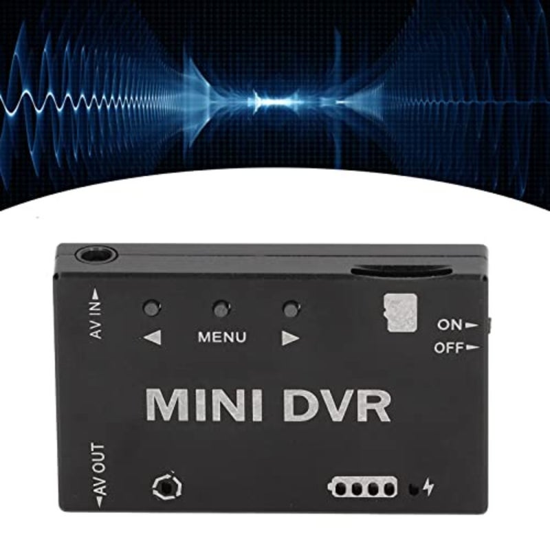 وحدة Mini FPV DVR، NTSC PAL 30FS مسجل صوت فيديو قابل للتحويل مدمج في بطارية لطائرة FPV بدون طيار كوادكوبتر، سيارة سباق طراز RC، تدعم بطاقة ذاكرة 32 جيجابايت، تسجيل الدورة - Image 2