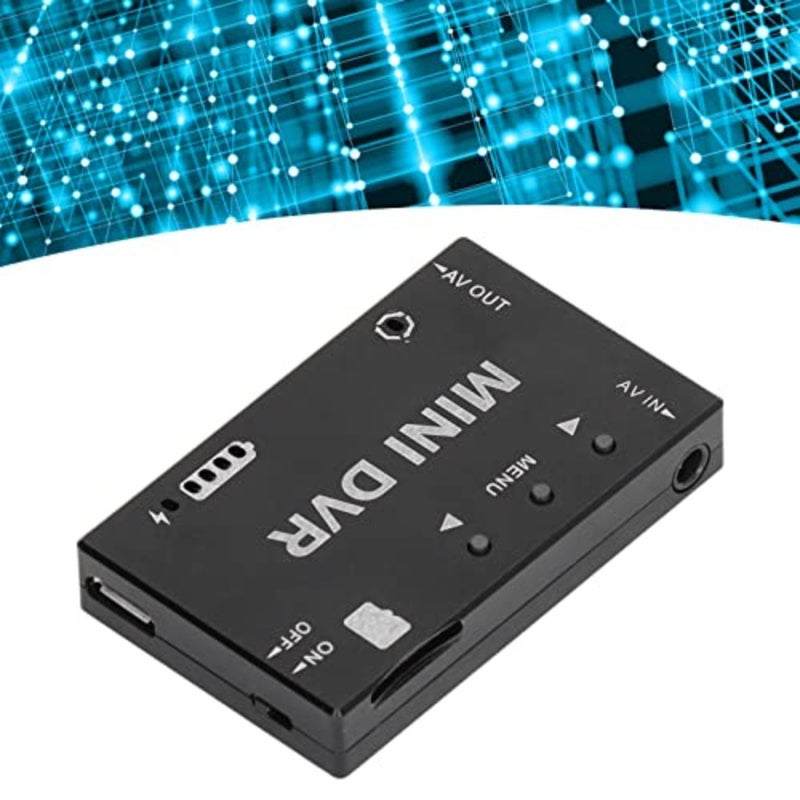 وحدة Mini FPV DVR، NTSC PAL 30FS مسجل صوت فيديو قابل للتحويل مدمج في بطارية لطائرة FPV بدون طيار كوادكوبتر، سيارة سباق طراز RC، تدعم بطاقة ذاكرة 32 جيجابايت، تسجيل الدورة - Image 3