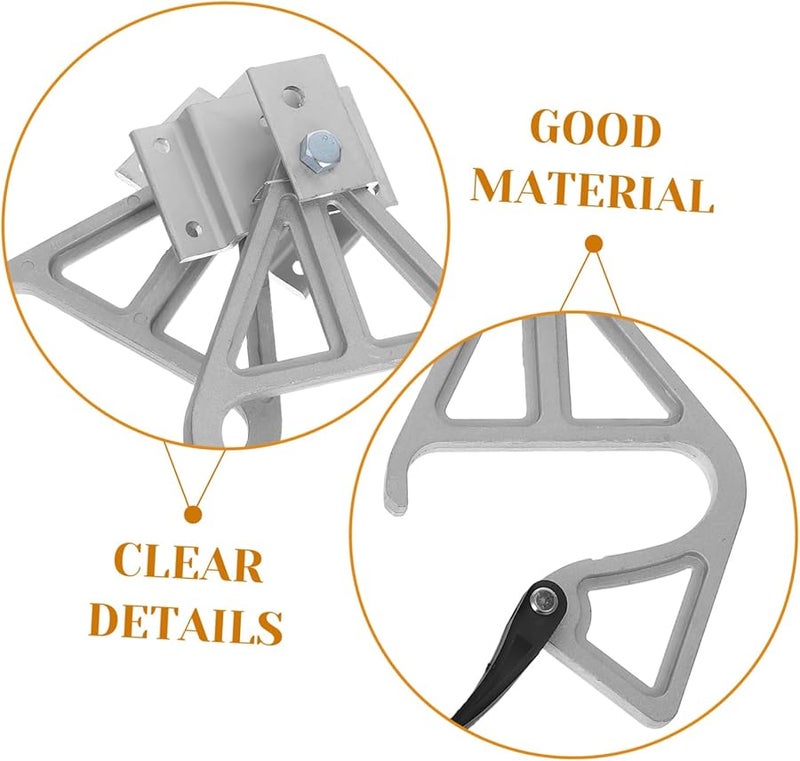 Tehaux Aluminum Alloy Ladder Security Device with Locking Mechanism for Indoor Outdoor Use - Image 4