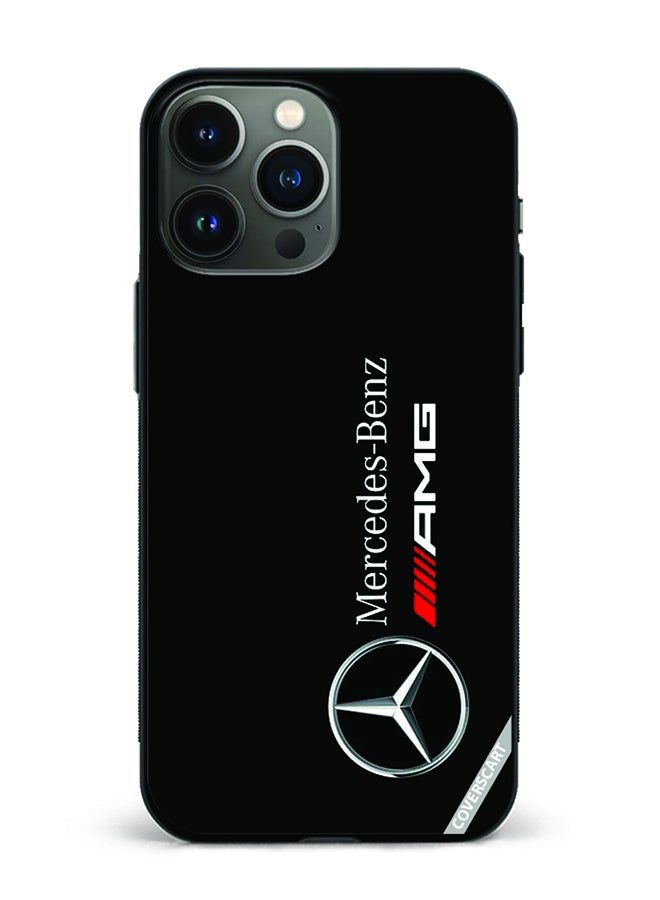 COVERSCART Protective Case Cover For Apple iPhone 14 Pro Max Mercedes Design Black