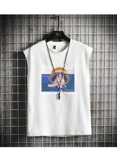 KUYING Summer One Piece Lunch Break Loose Casual Vest  - Image 1