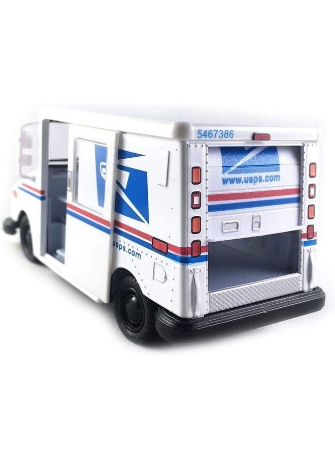 Kinsmart Ups Mercedes-Benz Sprinter + United States Postal Mail Truck Grumman Llv 5 Inch Die Cast Metal Model Toys Setof2  - Image 5