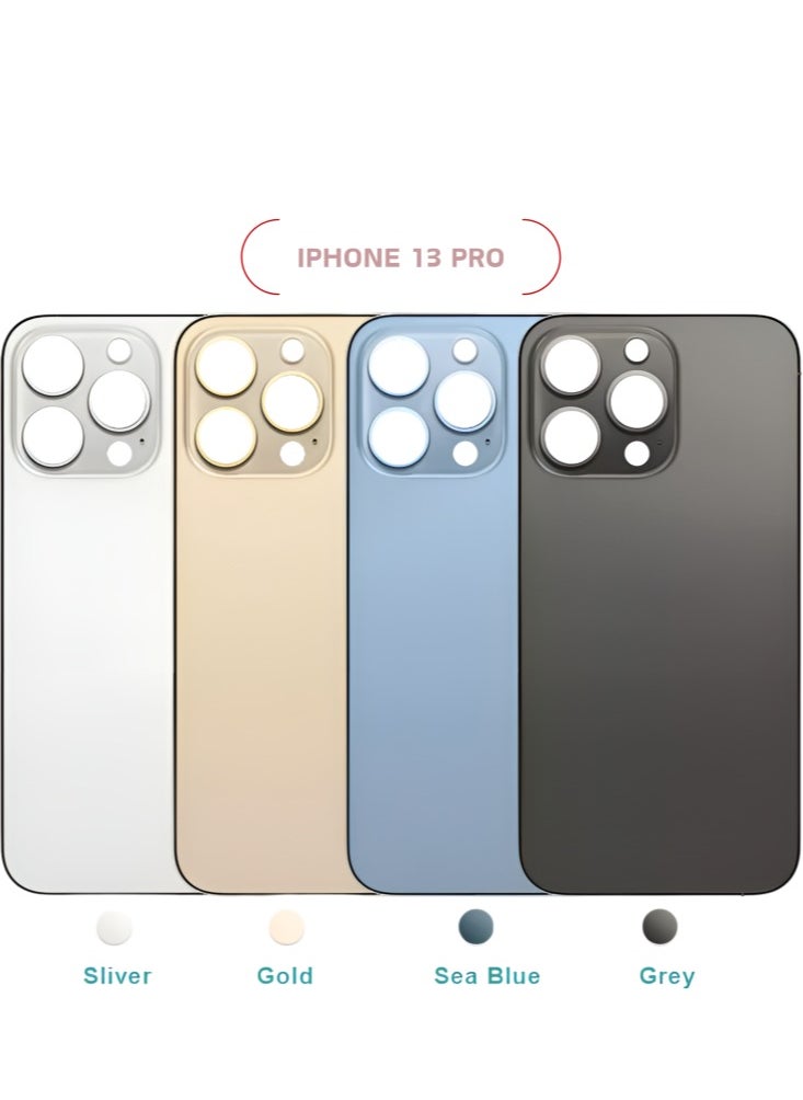 M.H.Q IPHONE 13 PRO BLUE BACK COVER 