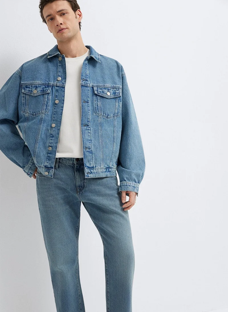 Mavi Ryan Dusty Light Blue Denim Jacket