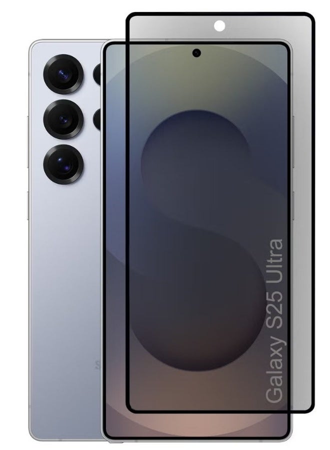 دوسالا حماية الخصوصية لشاشة هاتف سامسونج Galaxy S25 Ultra باللون الأسود - Image 1