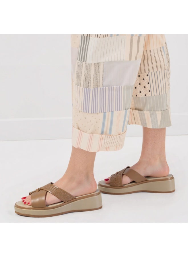 SD.Felano Women Open Toe Sandals | Comfortable, Stylish with Adjustable Strap | Perfect for Summer Wear | PVC-Free Vegan Leather Casual Sandals - Image 2