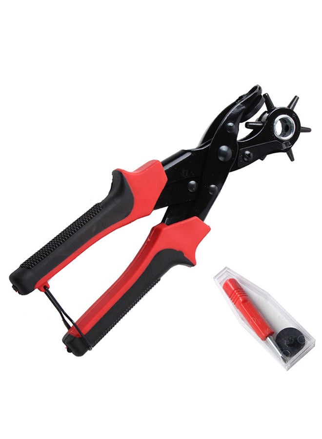 Portable Durable Multi-Function Belt Punch Manual Labor-Saving Round Hole / Elliptical Hole / Flat Hole Punching Forceps  - Image 1
