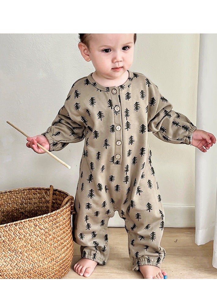 Baby Jumpsuit, Baby Hoodie, Outdoor Climbing Suit - Image 2