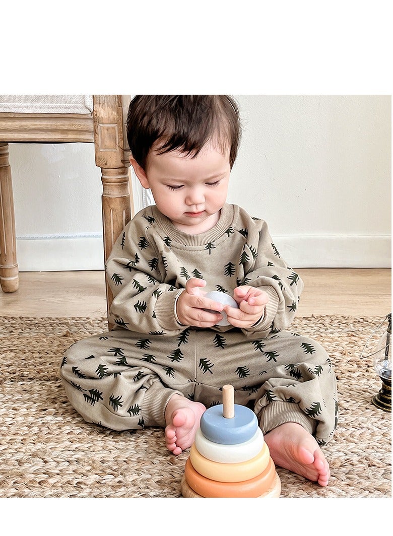 Baby Jumpsuit, Baby Hoodie, Outdoor Climbing Suit - Image 3