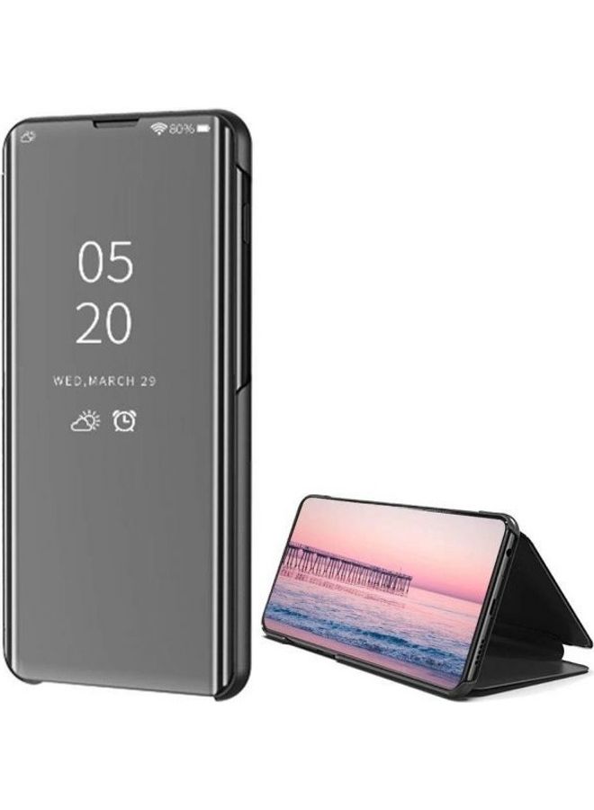 نيبمينينت غطاء حماية قلاب يوفر رؤية واضحة من دون مستشعر وليس ذكي لهاتف سامسونج جالاكسي S20 ألترا أسود - Image 2