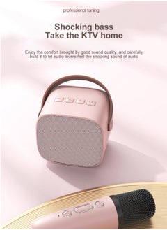 OULIYO Karaoke Portable Wireless Bluetooth Speakers with Microphone One Click Original Vocal Elimination Auto Connection at Startup Ideal for Family Gatherings and Entertainment  - Image 2