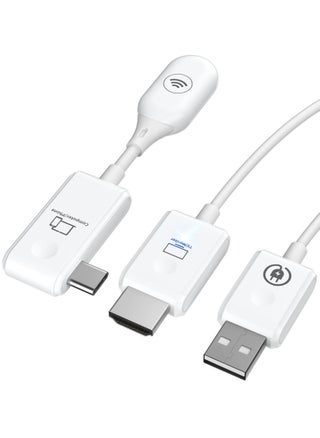 HDMI Wireless Extender,Wireless HDMI Transmitter and Receiver 30m/98ft HD 1080p Support 2.4/5GHz Streaming Video and Audio to Projector/HDTVMonitor for Laptop/Camera/Phone - pzsku/Z60CF0654784D35C314BFZ/45/_/1698651003/fa927d78-0a46-4f0a-aa87-3af95bf4a580